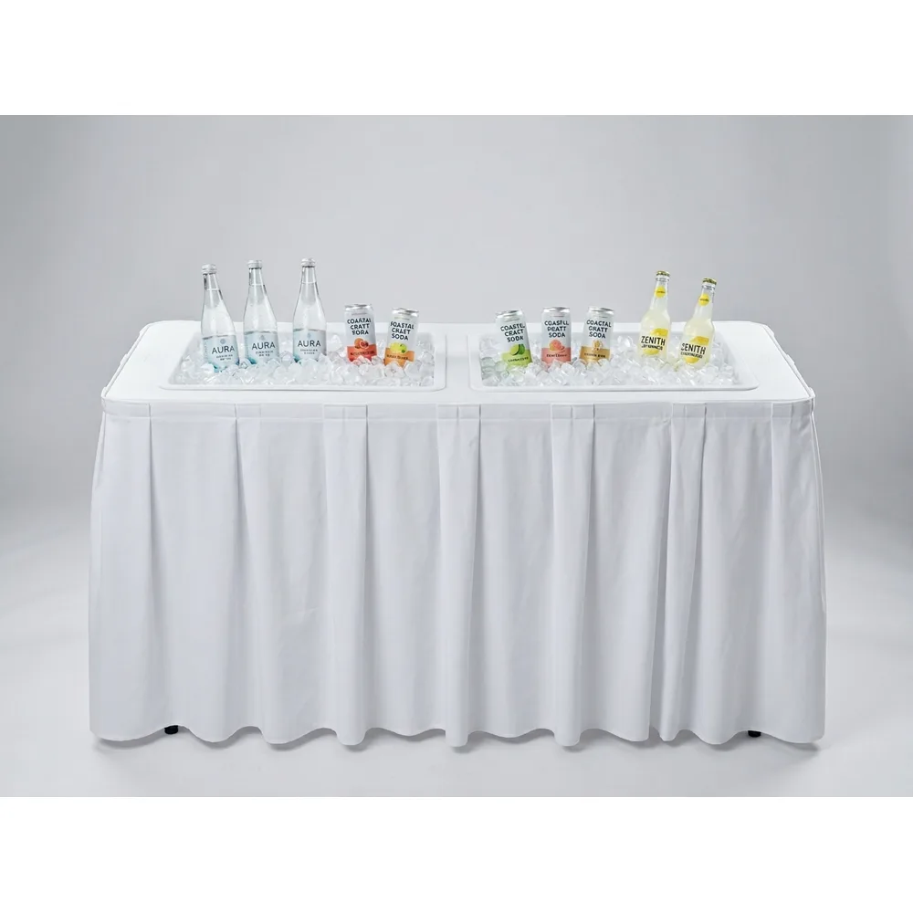 Ice Cooler Sink Table